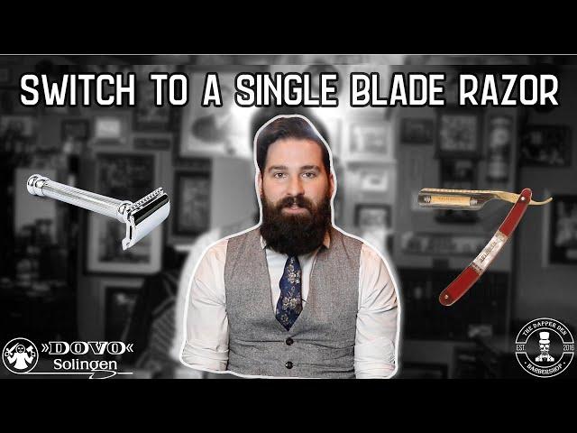 Cartridge Razor vs. Safety Razor / Straight Razor. Why you should switch to a Single Blade Razor!