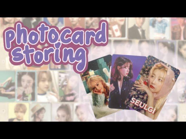  Storing + Organizing Photocards #17  IU, Itzy OT5, NCT, Seventeen + more~