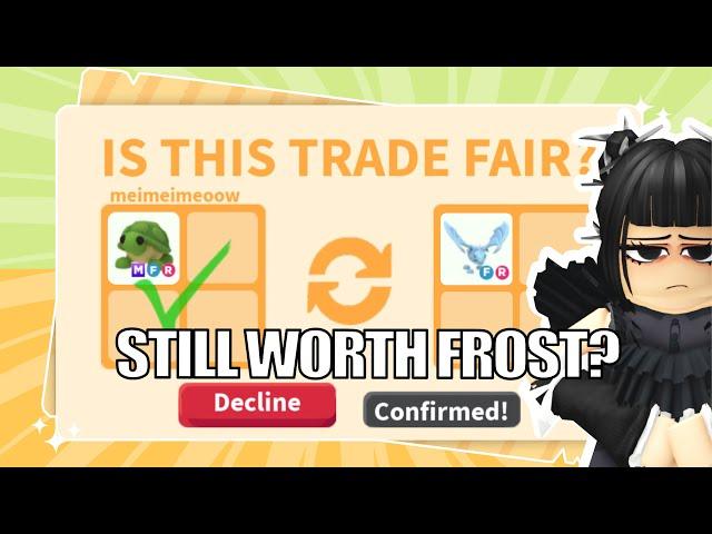 MEGA TURTLE STILL WORTH FROST? WHAT PEOPLE TRADE FOR MEGA NEON TURTLE IN 2023 | Adopt Me Trading