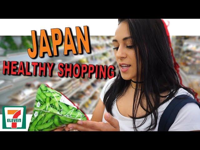 Shopping Healthy at Japanese Convenience Stores | 7/11 Japan