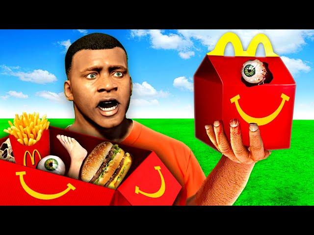 ICH öffne 100 HAPPY MEALS in GTA 5!!