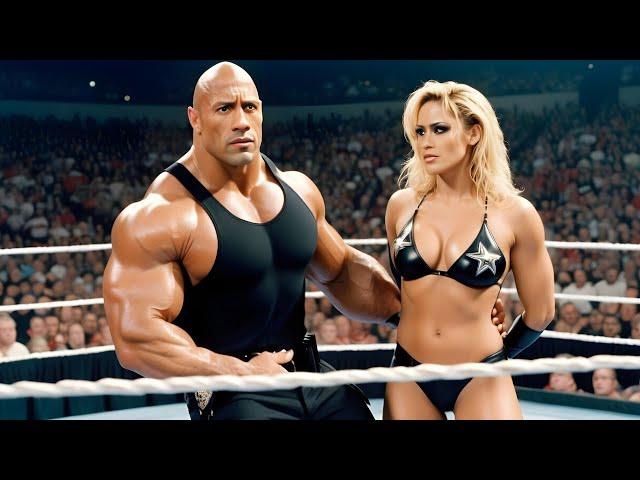 WWE 2K23 - The Rock vs Paige - Intergender FULL MATCH | WWE Jan 12, 2025