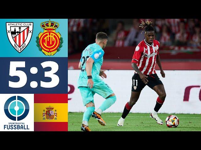 1.Titel seit 40 Jahren! Elfmeterschießen entscheidet Pokalkrimi | Athletic Bilbao - RCD Mallorca