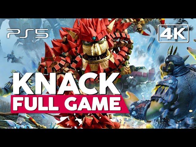 Knack 1 | Full Gameplay Walkthrough (PS5 4K60FPS) No Commentary