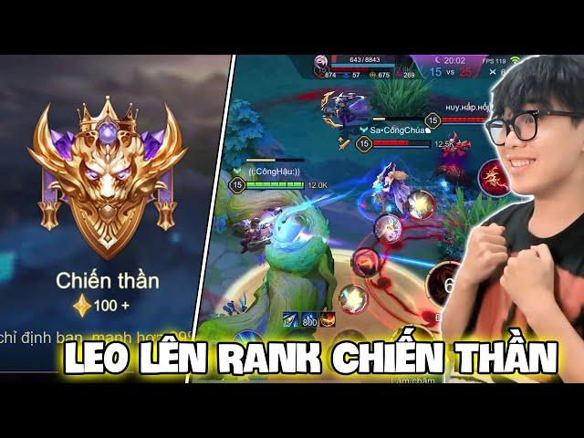 VUX THỬ THÁCH 24H LEO RANK LÊN CHIẾN THẦN ĐỐI ĐẦU TOÀN PRO VÀ CÁI KẾT VÀO LÒNG ĐẤT