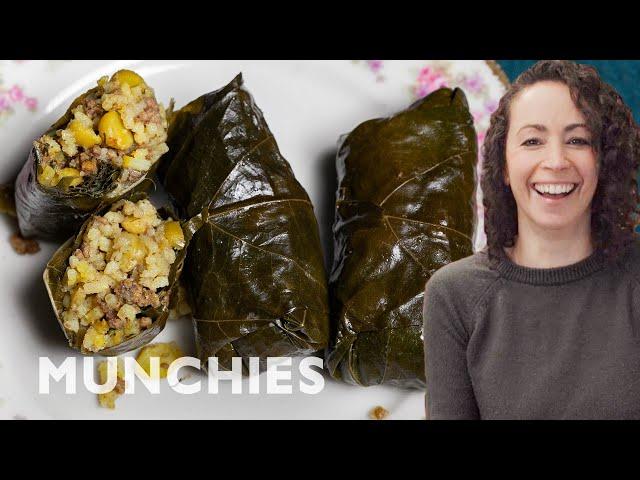 Dolmeh Barg Mo - Iranian Stuffed Grape Leaves | The Cooking Show