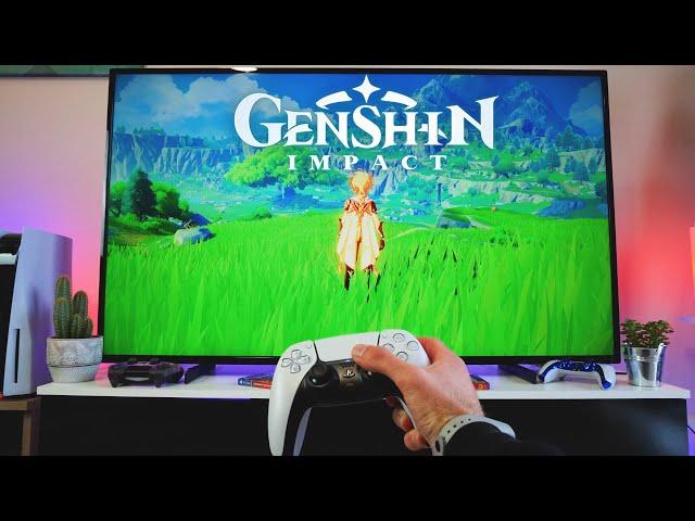 Genshin Impact- PS5 POV Gameplay Test, Part 1