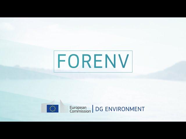 FORENV – The EU Foresight system for the environment