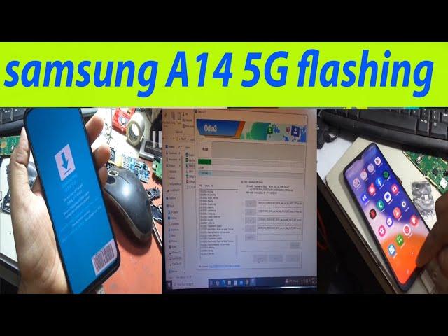 Samsung A14 5G Flashing with odin tool tested flash file.