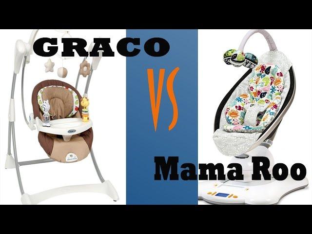 Как выбрать ЭЛЕКТРОННЫЕ качели? GRACO или 4moms mamaroo?