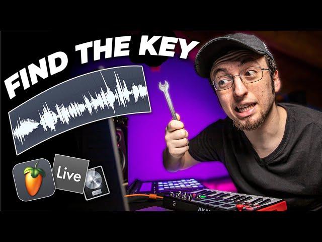 How to find the KEY of ANY sample in 2 minutes!! (fl studio, ableton, logic)