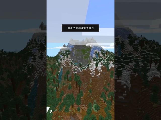 Unfassbar schöner Minecraft Survival Seed! 