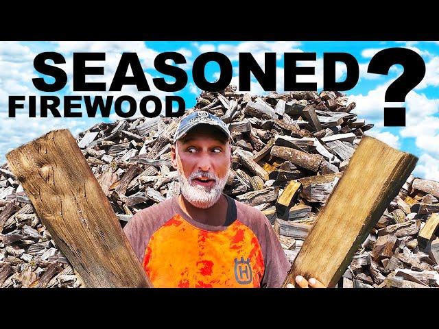 SEASONED FIREWOOD - WHAT DOES IT MEAN and WHAT DOES IT TAKE?