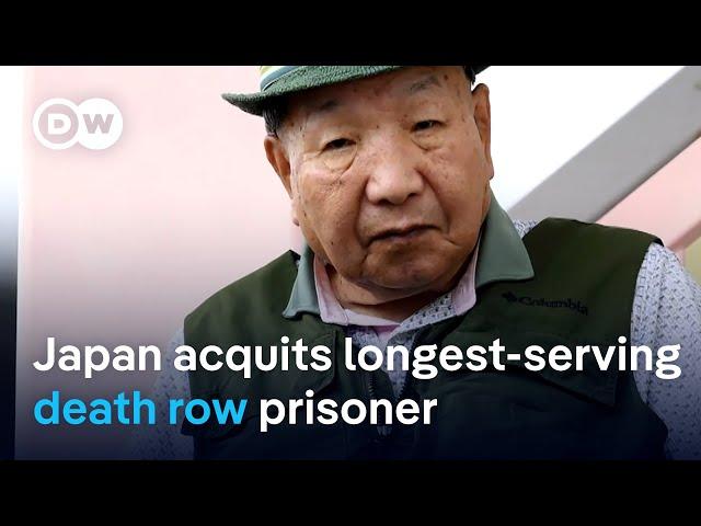 Japanese court has acquitted world's longest serving death row convict | DW News