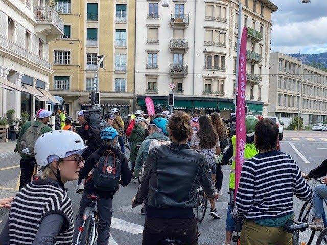 Parade à vélo des Welcome Days