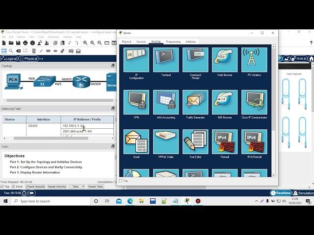 1 6 2 configure basic router settings   physical mode