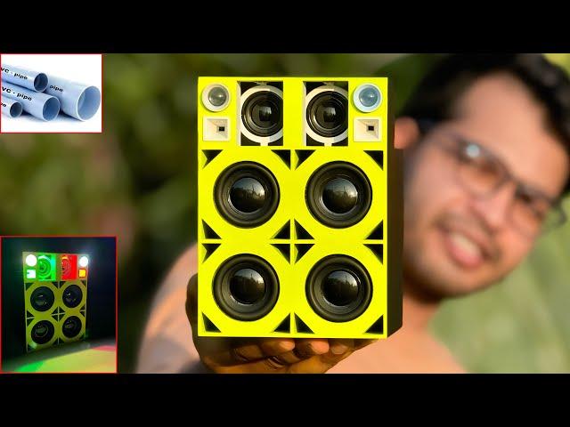 How To Make Dj Box with Dj Lights || घर पर डीजे सेट कैसे बनाये