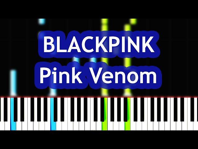 BLACKPINK - Pink Venom Piano Tutorial