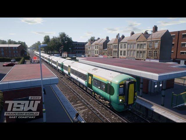 Train Sim World® 2: East Coastway, ''2C41 Seaford-Brighton' (Class 377) 4096x2304 4K / 5.1 !