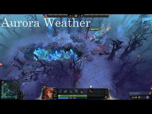 Dota 2 Weather Effects ( Ash/Spring/Aurora)