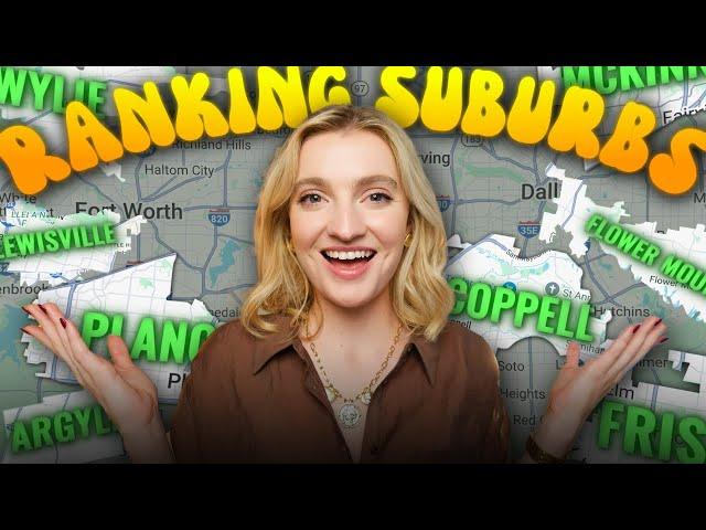 WORST and BEST Suburbs in Dallas, Texas RANKED!!