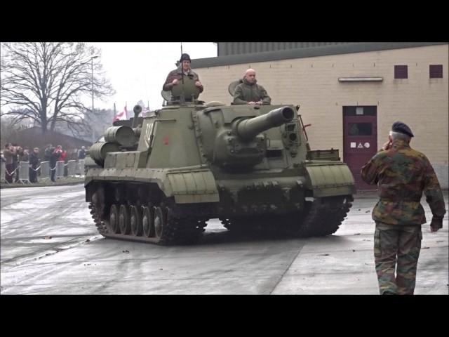 Bastogne Barracks NUTS 2016 ISU 152 tank2