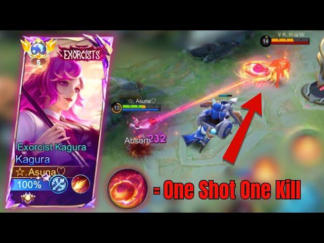 KAGURA ONE SHOT ONE KILL BUILD WITH COMBO Flicker-1-3-2-3-2-1