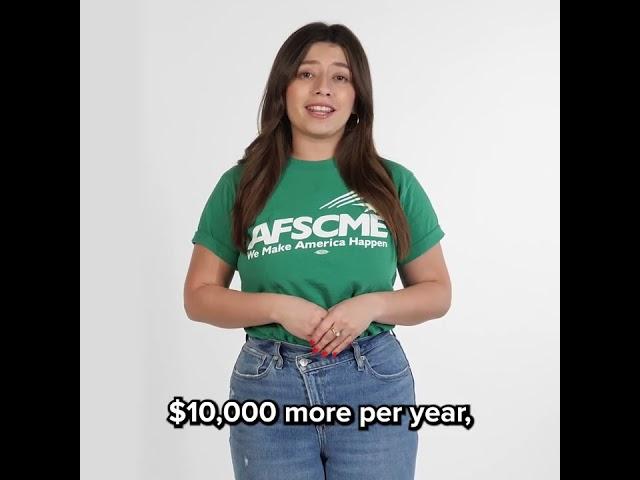 Union workers earn more. | Union Difference
