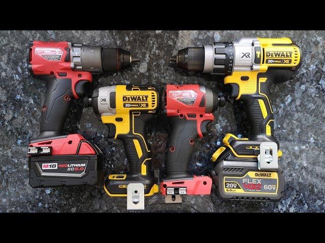 Про надежность. Dewalt vs Milwaukee.