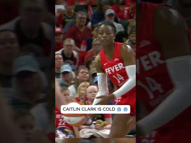 Caitlin Clark went Silent and Deadly! #caitlinclark #wnba #shorts #basketball