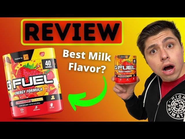 Strawberry Banana GFUEL Flavor REVIEW!