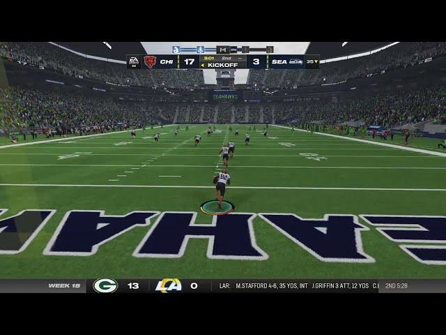 104 YD Kickoff Return TD