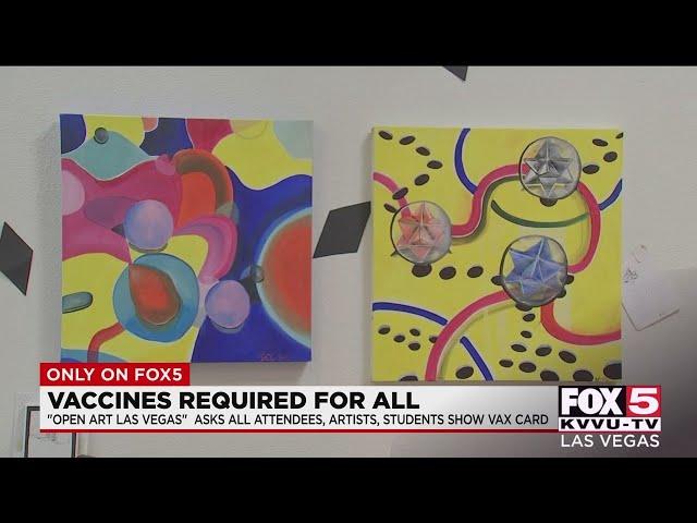 Las Vegas art studio requiring vaccines for all