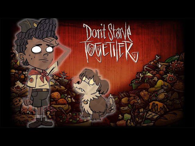 Выживание Don't Starve Together [Соло] #1 Уолтер и Воби в деле !