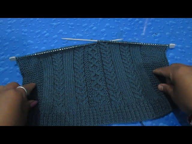 Cable Design Knitting Patterns For Ladies Sweater | Nepali Silai Bunai Sweater Pattern 07