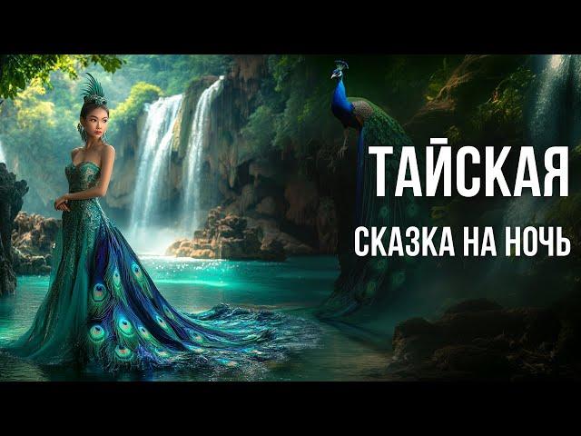 Тайская сказка на ночь для взрослых “Принцесса-павлин” | Аудиосказка для сна у камина