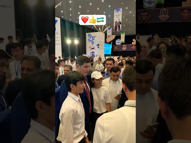 Qoyil Otabek Umarov yoshlar bilan uchrashuvda hammani xursand qildi ️