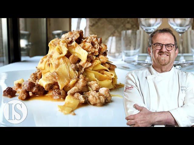 Ancient Bolognese Sauce in an Emilian Michelin restaurant with Massimo Spigaroli - Pallavicina*