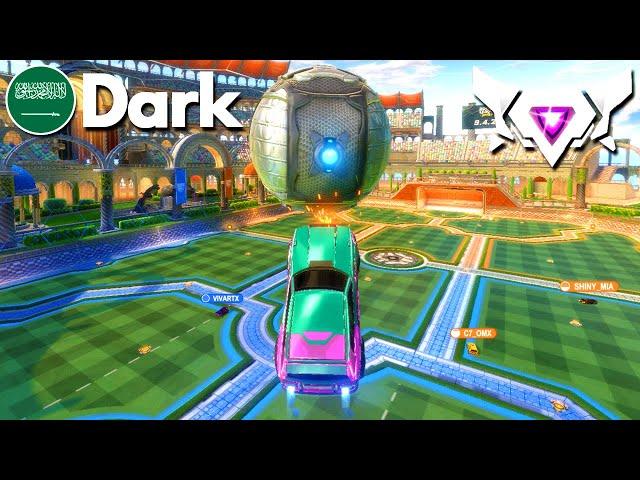 Dark INCREDIBLE Rocket League Gameplay (SSL 2v2)