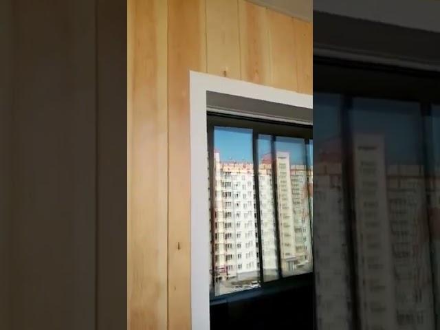 Обшивка лоджии евровагонкой от компании Балкон Плюс