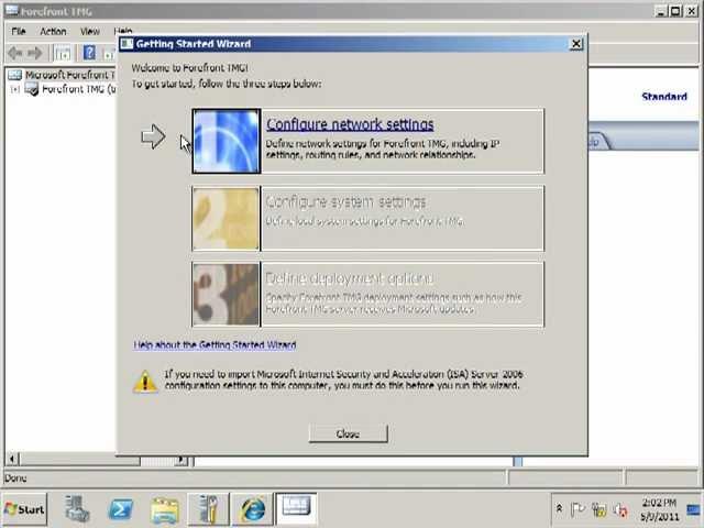 Installing Forefront Threat Management Gateway 2010 Quick & Simple