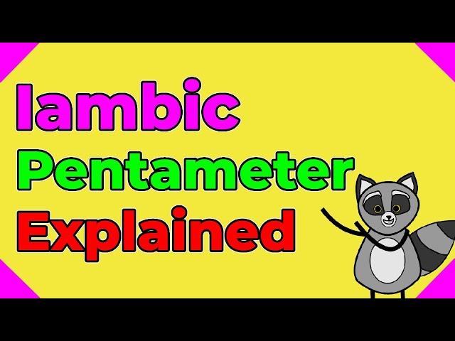 Iambic Pentameter Explained: Simple Shakespeare