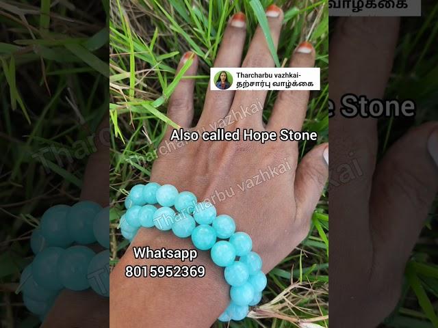 Reiki Energised Amazonite stone Bracelet whatsapp 8015952369