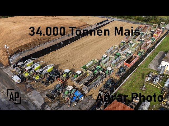 34.000 Tonnen Mais - BGA Rosdorf - Agrar.Photo