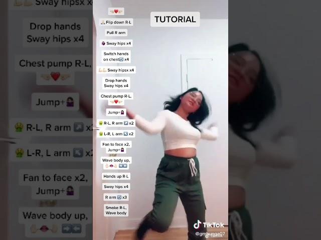 TIKTOK DANCE TUTORIAL