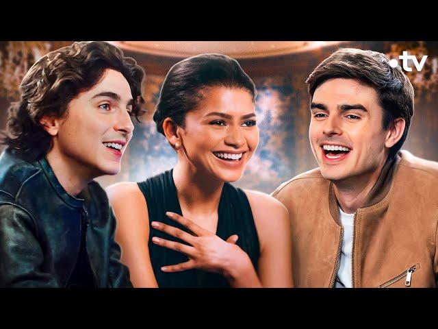 (Exclusive) Zendaya & Timothée Chalamet on their love story in Dune 2 and the secrets of the shoot