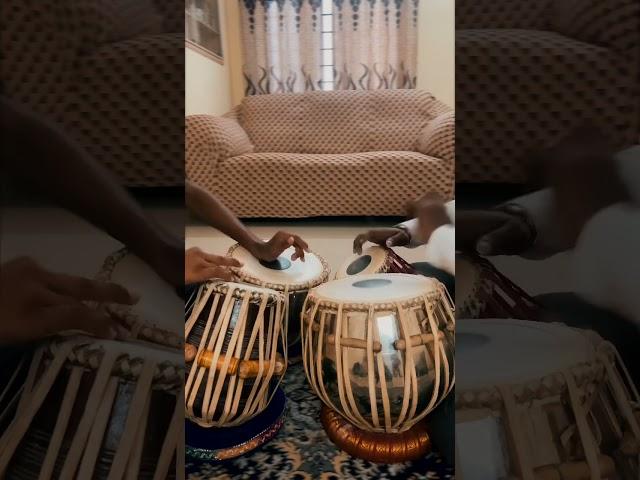 Vishwadhara School of Music | Tabla Lesson Practice Session | Ustad Zakir Hussain Chakradar #shorts