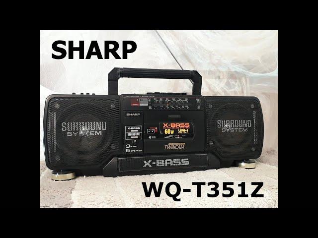 SHARP  WQ-T351Z  профилактика и ремонт/Винтажная аудиотехника.