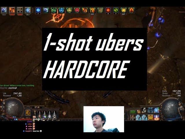 1-hit HARDCORE UBER Bosses