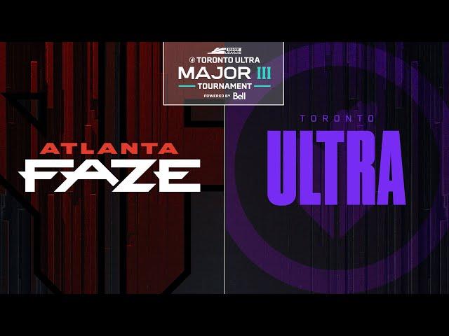 Winners Round 1 |  @AtlantaFaZe  vs @TorontoUltra   | Toronto Ultra Major III | Day 1